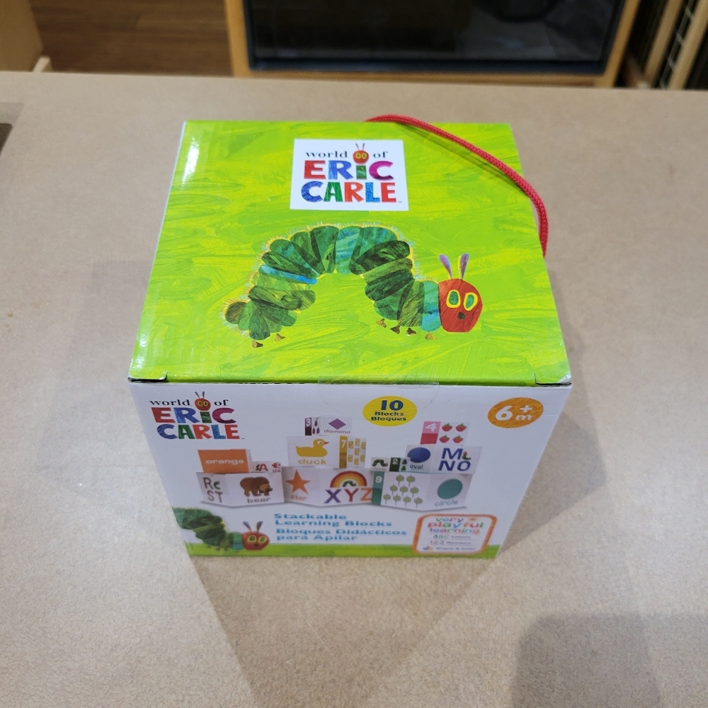 The world of eric carle blocks toy